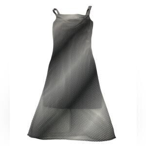 Fumblin Foe Womens Small Vintage Y2k 90s Lined Midi Dress Futuristic Grunge